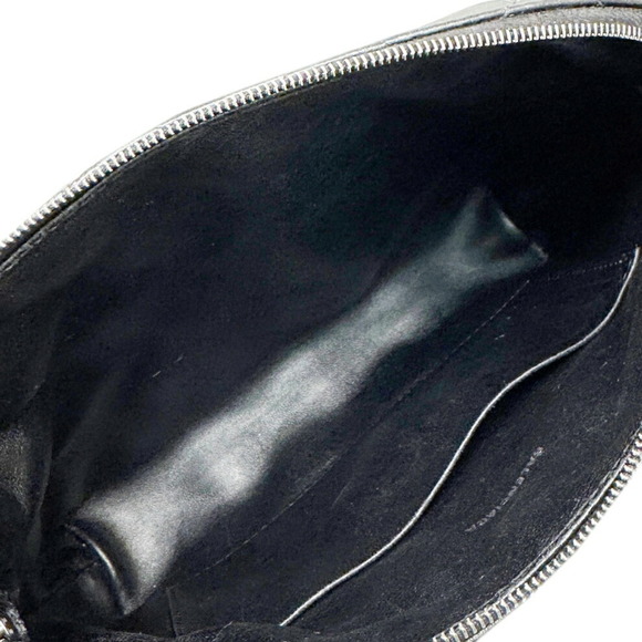 BALENCIAGA Quilted Leather Camera Bag Black 600325 Shoulder - Picture 13 of 14